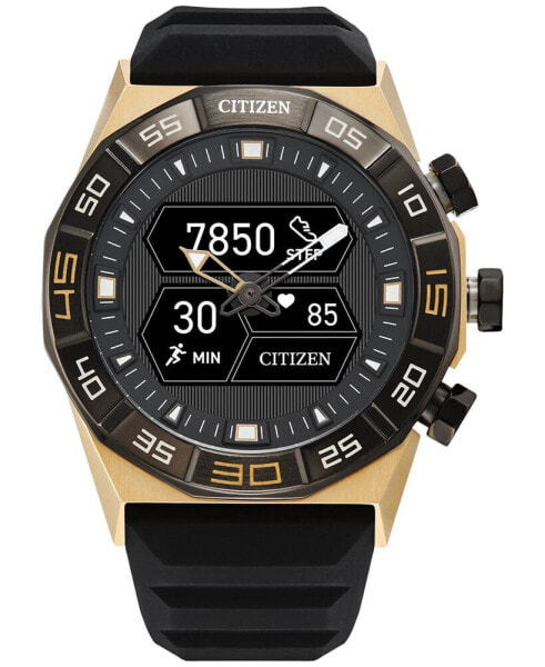 Часы Citizen CZ Smart Hybrid Black Silicone 44mm
