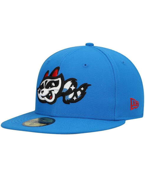 Men's Royal Rocket City Trash Pandas Authentic Collection Team Home 59FIFTY Fitted Hat