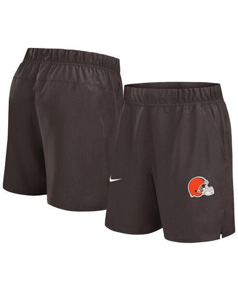 Men's Brown Cleveland Browns Blitz Victory Performance Shorts