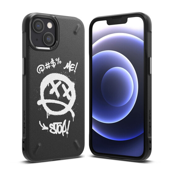 Чехол для смартфона Ringke iPhone 13 mini Onyx Design Граффити черный