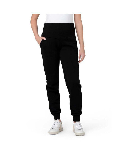 Taylor Over Tummy Women Joggers Black