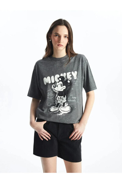 Топ LCW Vision Mickey Mouse Oversize Tee