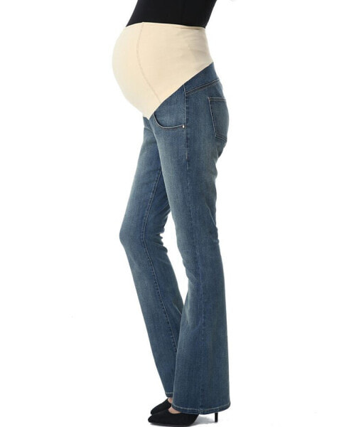 Maternity Leni Stretch Boot Cut Denim Jeans