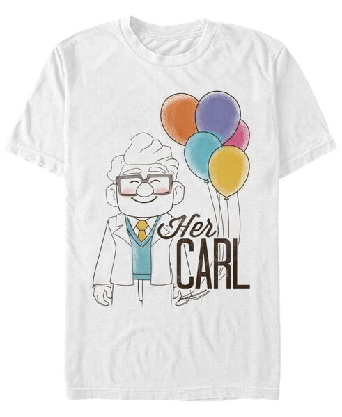 Disney Pixar Men's Up Her Carl, Short Sleeve T-Shirt