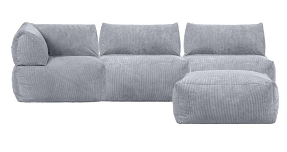 Tetra Sitzsack, modulares Ecksofa, 4pc