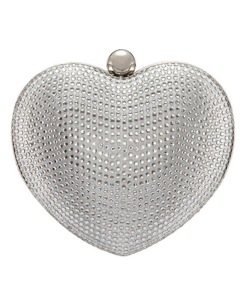 Сумка-минодьер с кристаллами Nina Amorie Heart