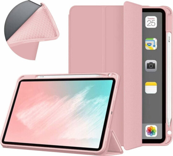 Etui na tablet Strado Etui Smart Pencil do Apple iPad Air 5 2022 (Różowe) uniwersalny