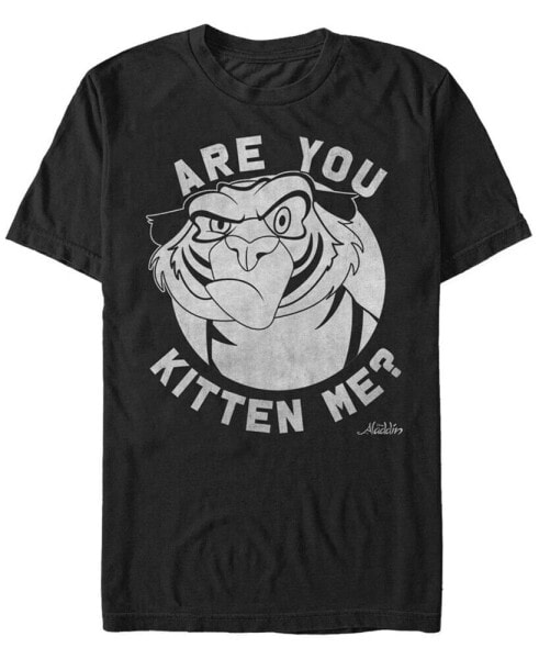 Disney Men's Aladdin Are You Kitten Me Short Sleeve T-Shirt