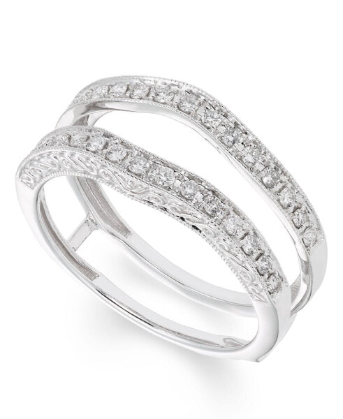 Certified Diamond (1/3 ct. t.w.) Ring insert in 14K White Gold