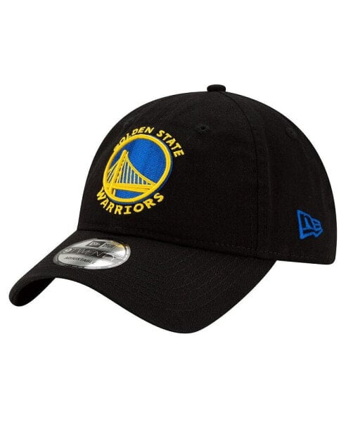 Men's Black Golden State Warriors Team 2.0 9TWENTY Adjustable Hat