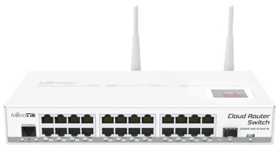 MikroTik CRS125-24G-1S-2HND-IN - Wi-Fi 4 (802.11n) - Dual-band (2.4 GHz / 5 GHz) - Ethernet LAN