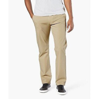 Dockers Men's Straight Fit Smart 360 Flex Ultimate Chino Pants - British Khaki