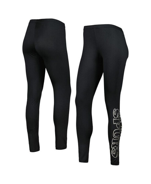 Women's Black San Antonio Spurs Stadium Leggings