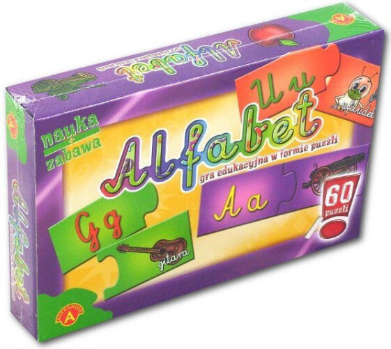 Настольная игра развивающая Alexander Puzzle Alfabet (0503)