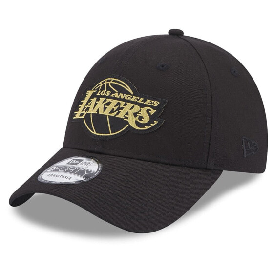 NEW ERA Metallic Badge 9Forty Los Angeles Lakers Cap