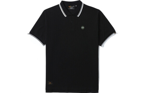 Alpha Industries SS22 条纹休闲短袖Polo衫 男女同款 送礼推荐 / Поло Alpha Industries SS22 Polo A5XPOM2040LXI