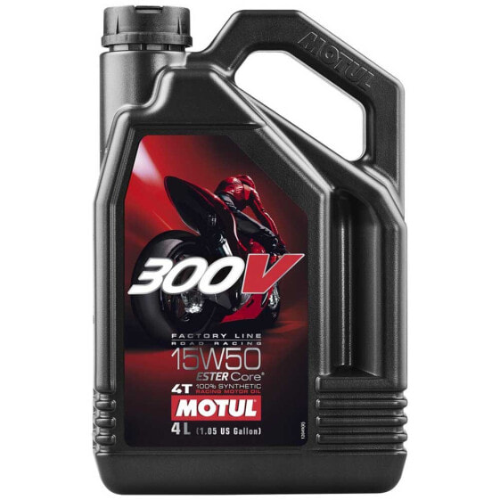 MOTUL 300V FL Road Racing 15W50 Oil 4L