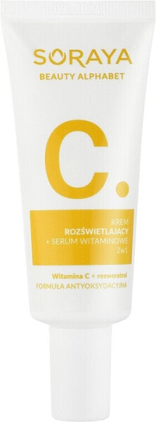 Aufhellende Creme + Vitaminserum 2in1