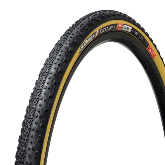 Покрышка жесткая для гравия CHALLENGE TIRES Getaway Tubeless 700C x 40 мм