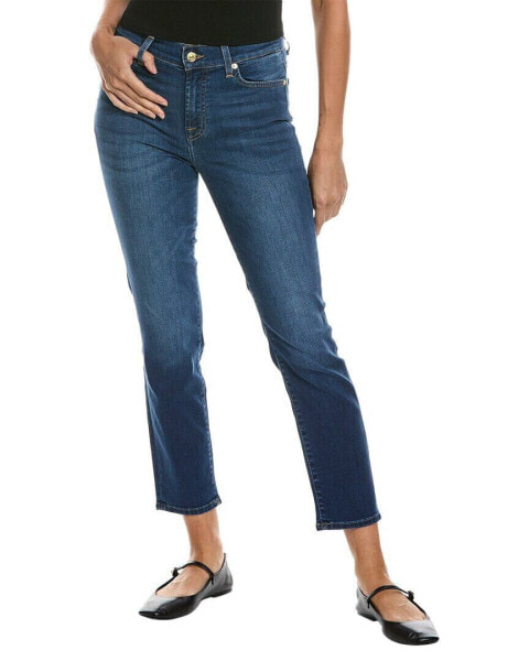 7 For All Mankind Roxanne Blue Slim Jean Women's