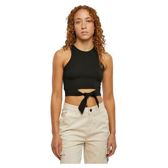 URBAN CLASSICS Knot Sleeveless Top