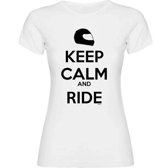 KRUSKIS Keep Calm And Ride short sleeve T-shirt