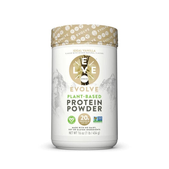 CytoSport Evolve Plant-Powered Protein Powder Ideal Vanilla Растительный протеиновый порошок с ароматом ванили  454 г