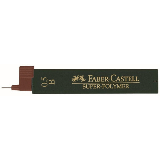 FABER-CASTELL 120501 - B - Black - 0.5 mm - Faber-Castell Perfect Pencil II - Perfect Pencil III - Box - 12 pc(s)