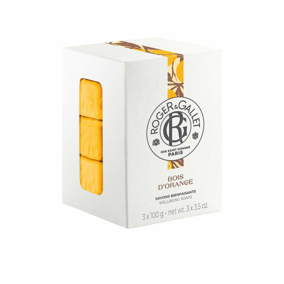 Ароматное мыло Roger & Gallet Bois D'Orange 3 штук 100 г