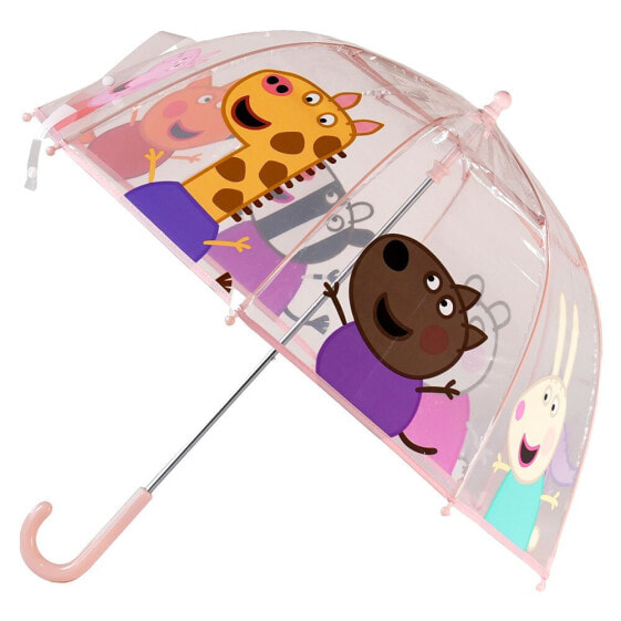 Зонт детский Peppa Pig Transparent Bubble Manual 48 см