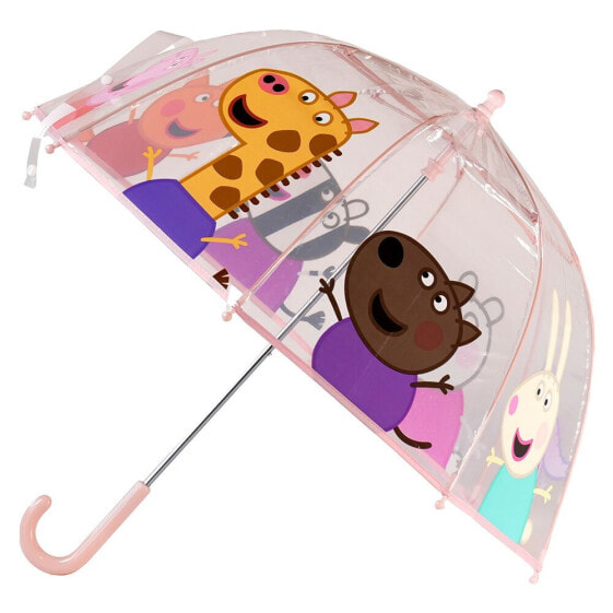 PEPPA PIG Children Transparent Bubble Manual umbrella