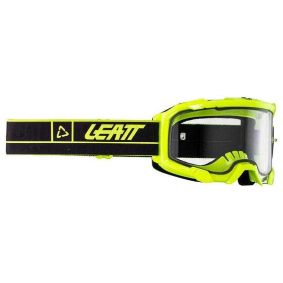 LEATT Velocity 4.5 off-road goggles with roll-off system