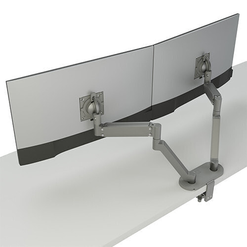 Chief Konc?s Monitor Arm Mount - Dual - Silver - 6.8 kg - 81.3 cm (32") - 75 x 75 mm - 100 x 100 mm - Height adjustment - Silver