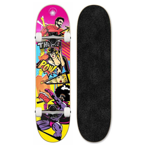 YOCAHER Graphic Comix Series Action 7.75´´ Skateboard