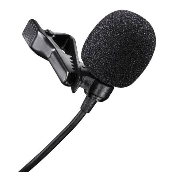 Walimex Lavalier - Smartphone microphone - 35 - 18000 Hz - Omnidirektional - Verkabelt - 3,5 mm (1/8") - 1,2 m