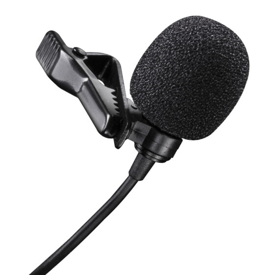 Walimex Lavalier - Smartphone microphone - 35 - 18000 Hz - Omnidirectional - Wired - 3.5 mm (1/8") - 1.2 m