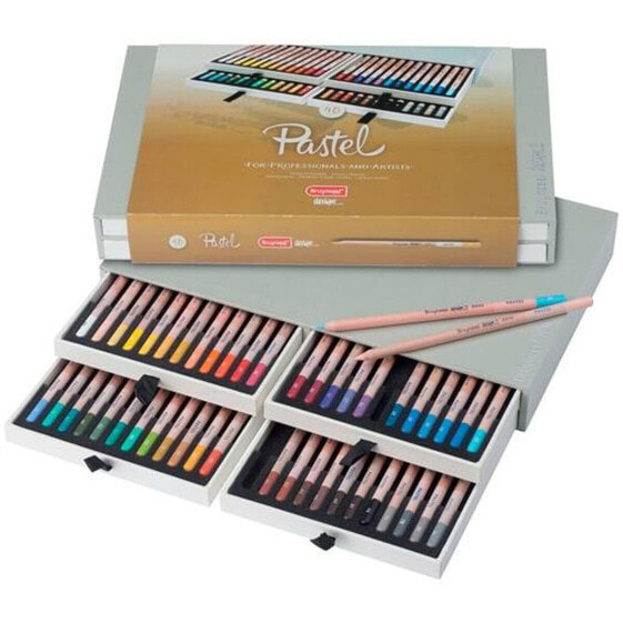 Цветные карандаши пастельные Bruynzeel Design Pastel 48 Предметов Разноцветный