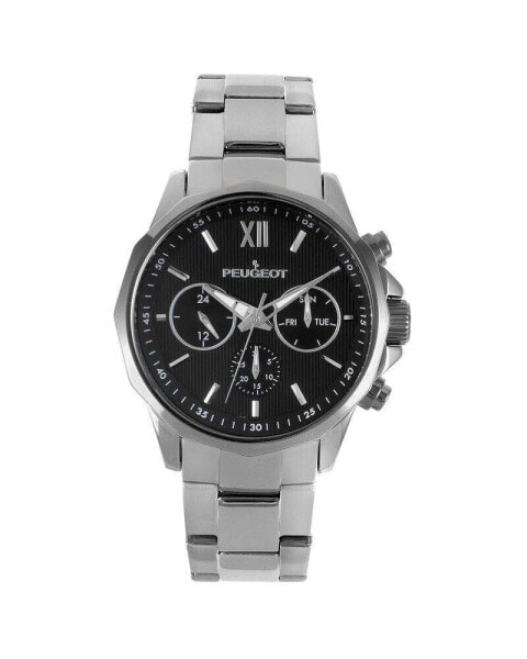 Часы Peugeot 46mm Stainless Steel Watch