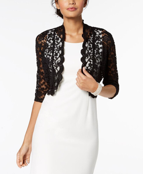 Scalloped Lace Shrug