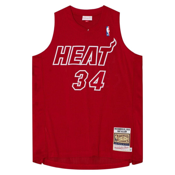 MITCHELL & NESS NBA CHRISTMAS DAY JERSEY MIAMI HEAT 2012 RAY ALLEN