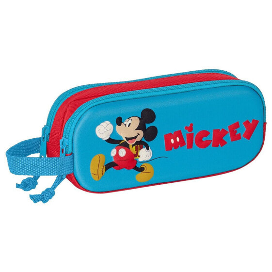 SAFTA Mickey Mouse 3D Double Pencil Case