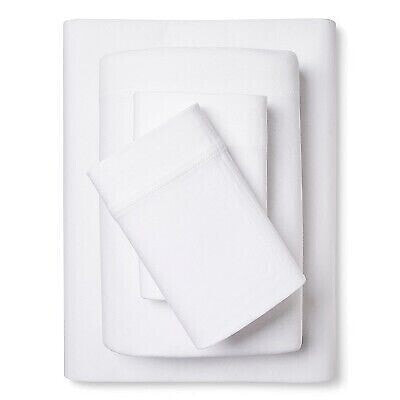 King Jersey Sheet Set True White - Room Essentials