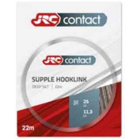 JRC Contact Coated Hooklink Semi Stiff 22 m Braided Line