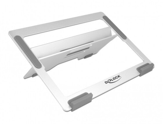 Delock 18415 - Notebook stand - Aluminium - 39.6 cm (15.6") - Aluminium - 290 mm - 210 mm