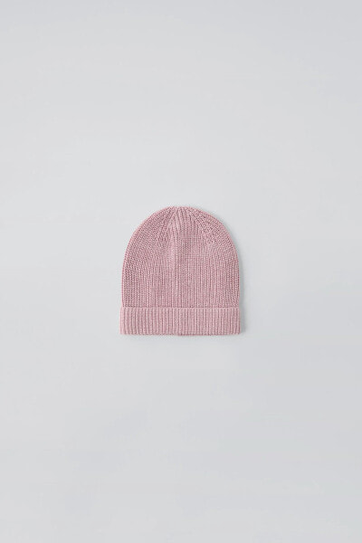 PURL KNIT BEANIE