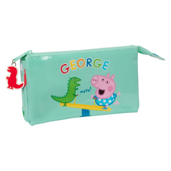 SAFTA Triple George Pencil Case