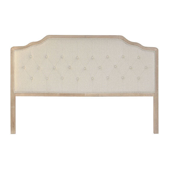 Headboard DKD Home Decor Beige Rubber wood 160 x 10 x 120 cm