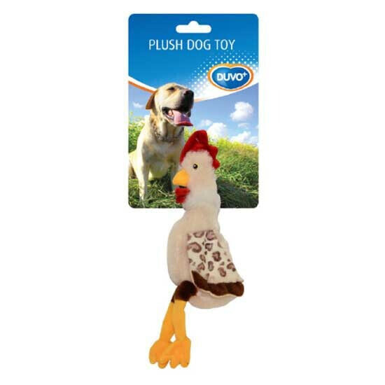 DUVO+ Chicken Teddy Dog Toy