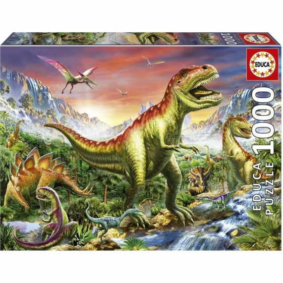 Головоломка Educa 1000 Предметы динозавры