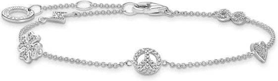 Браслет женский THOMAS SABO Damen Armband 925er Sterlingsilber Charm-Symbolen